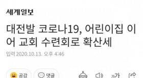 코로나19.. 다시 확산되나???