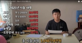 고등학생 농부 태웅이 2021년 벼농사만 수입공개